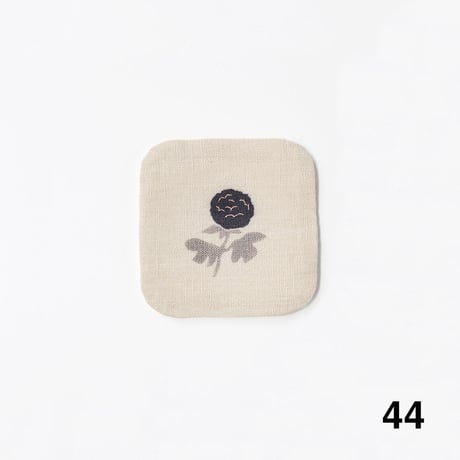 泥染リネンコースター [No.43〜No.45]  New!　Linen Casters