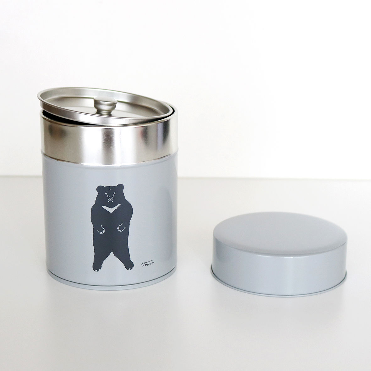 くまのキャニスター Moon Bear Canister | Tomotake Online