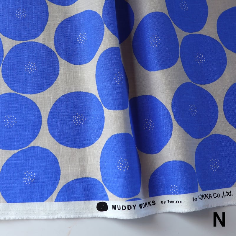 MUDDY WORKS プリント生地 [あんパン] モーリークロス 50cm [J〜COC色