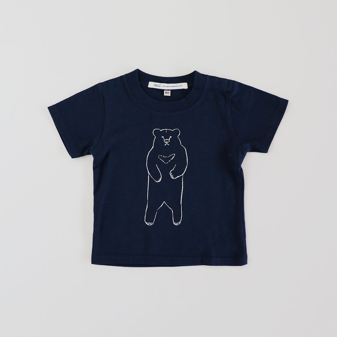 Kids T-Shirt ツキノワグマ 80 / 100cm | Tomotake Onli