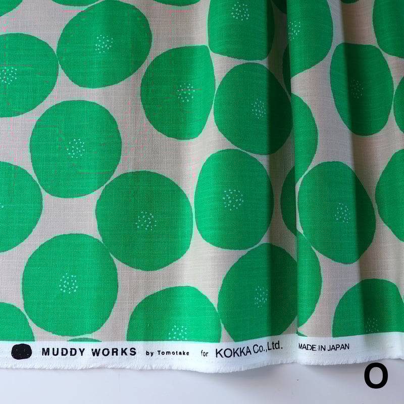 MUDDY WORKS プリント生地 [あんパン] モーリークロス 50cm [J〜COC色