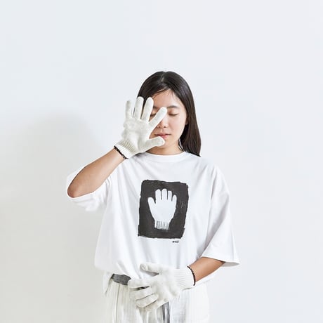 T-Shirts　COTTON GLOVES　M/L　＊ステッカー付き