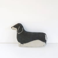 ダックスフントのクッション　Duchshud Cushion