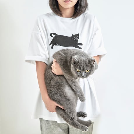 T-Shirts　BRITISH SHORT HAIR　M/L　＊ステッカー付き