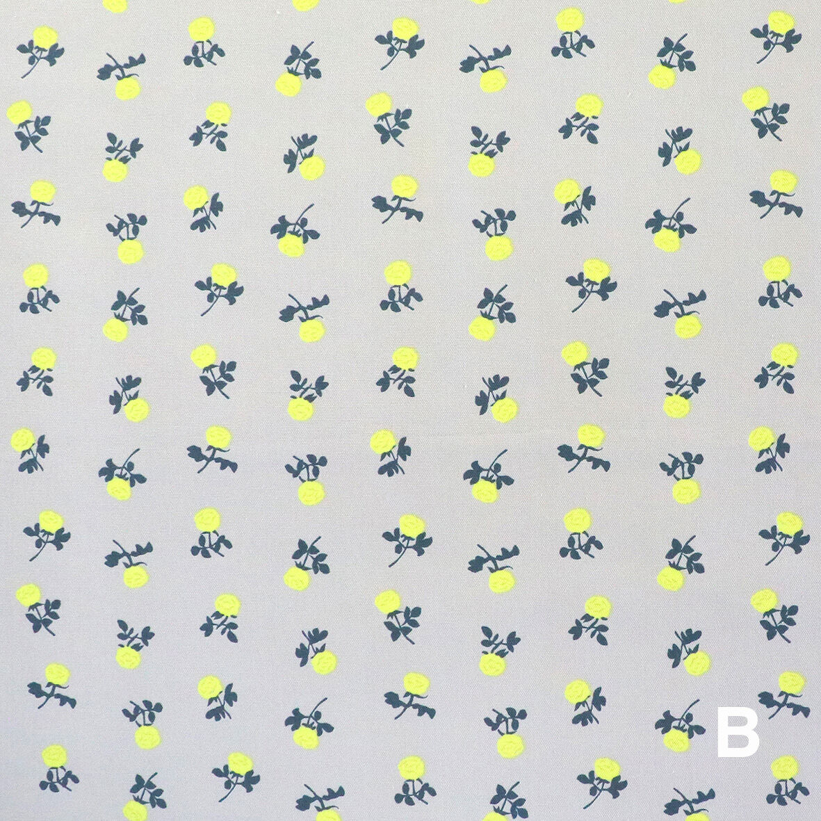 MUDDY WORKSプリント生地 [ミニローズ] オーガニックオックス