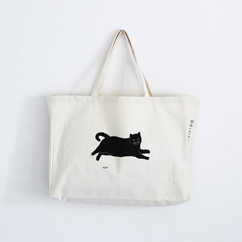 Tote Bag BRITISH SHORT HAIR M/L ＊ステッカー付き | Tomo