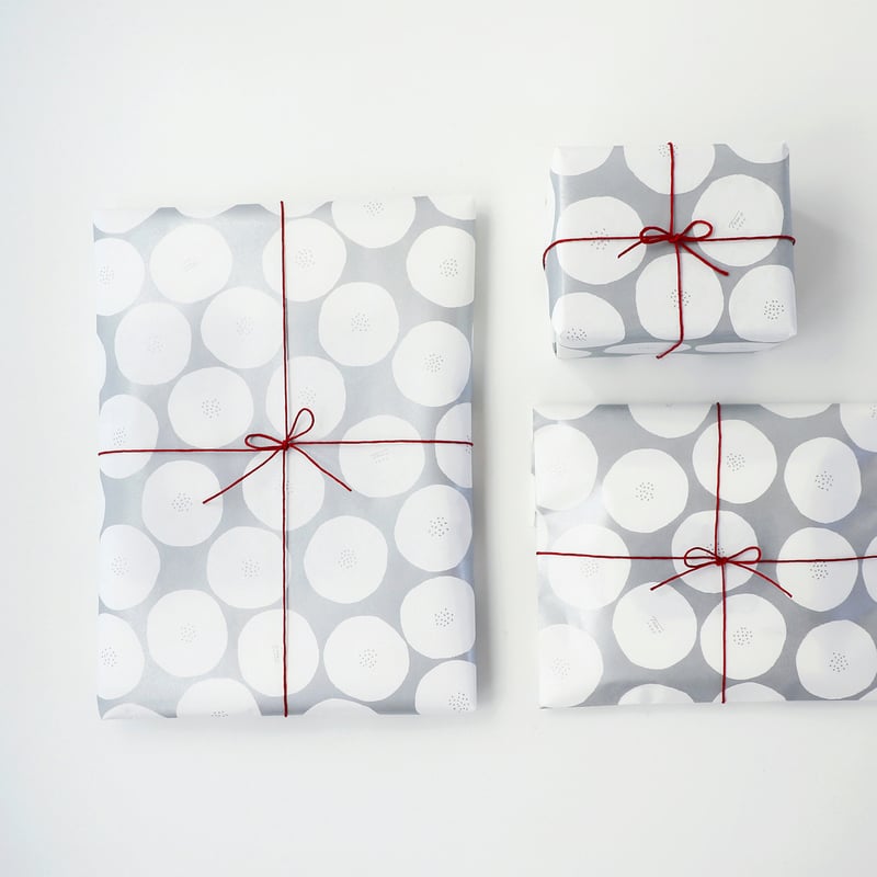 ポストカードセット 「Garden」泥染と刺繍 24枚セット 箱入り