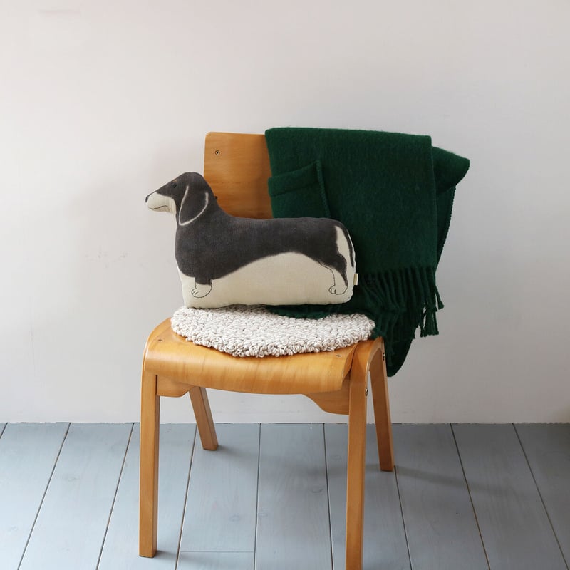 ダックスフンド クッション ダックスフンド ダックスフント クッション NEW 50x50cm 大きめ