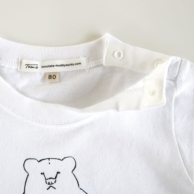 Kids T-Shirt ツキノワグマ 80 / 100cm | Tomotake Onli