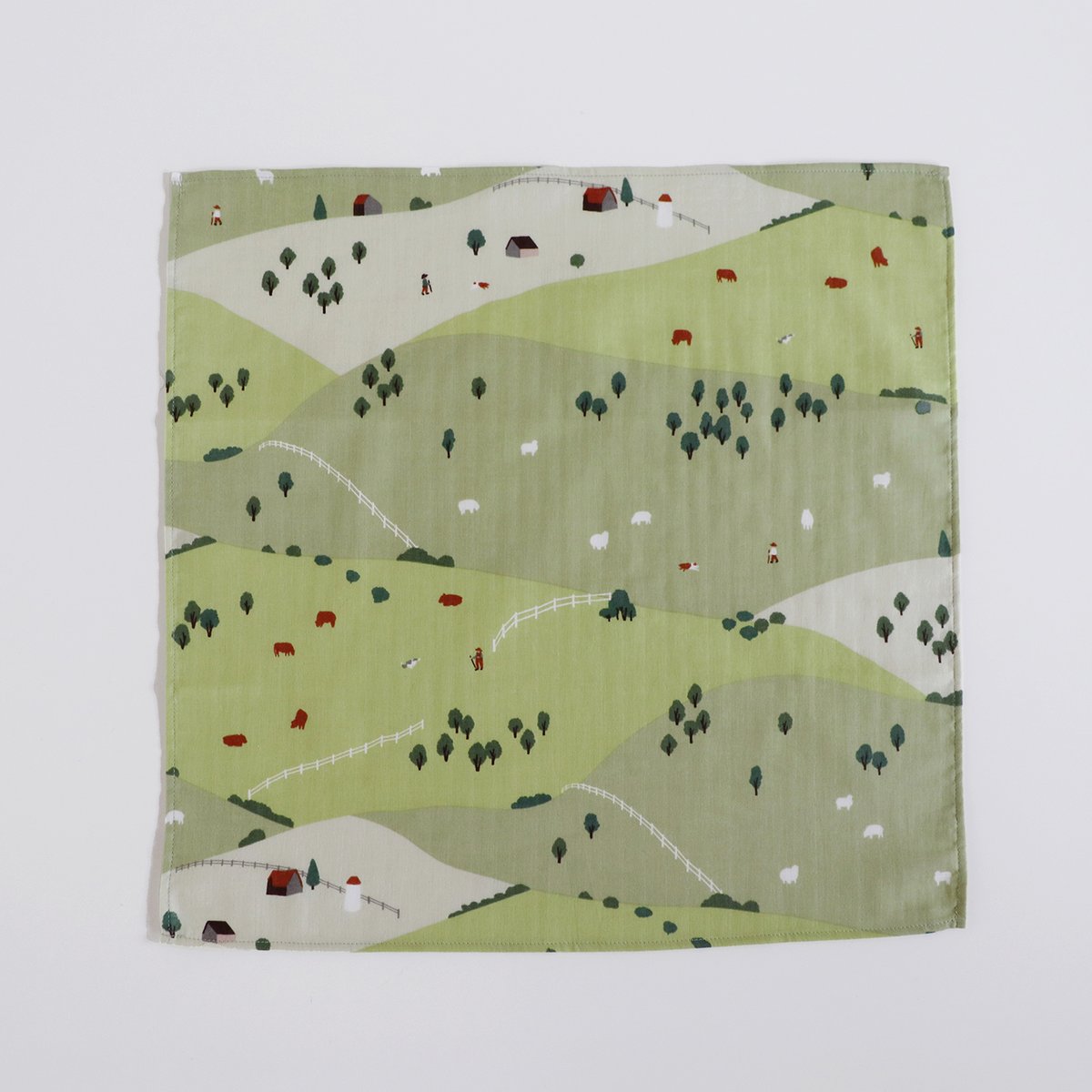 ダブルガーゼのハンカチ Farm | Tomotake Online Store