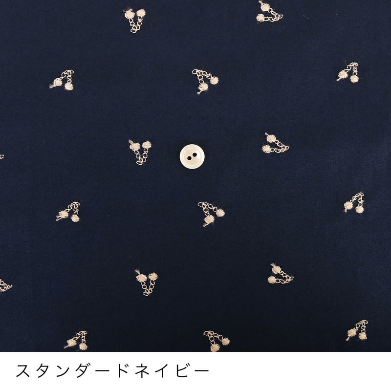 CHECK&STRIPE 刺繍の布 「ミニチェリー」50cm | Tomotake Onli