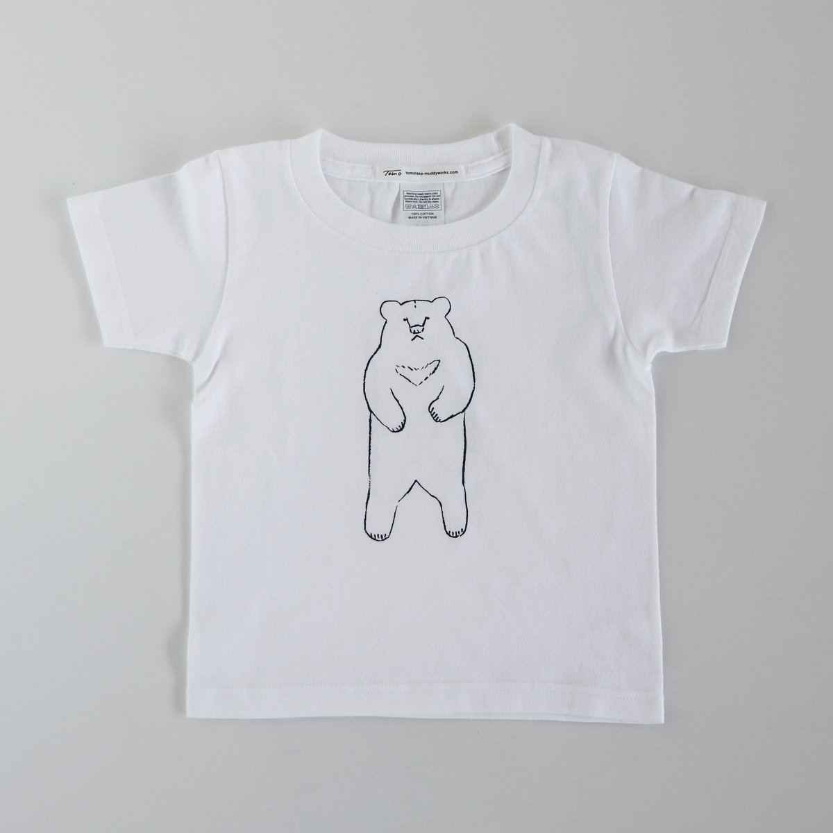 Kids T-Shirt　ツキノワグマ　80 / 100cm