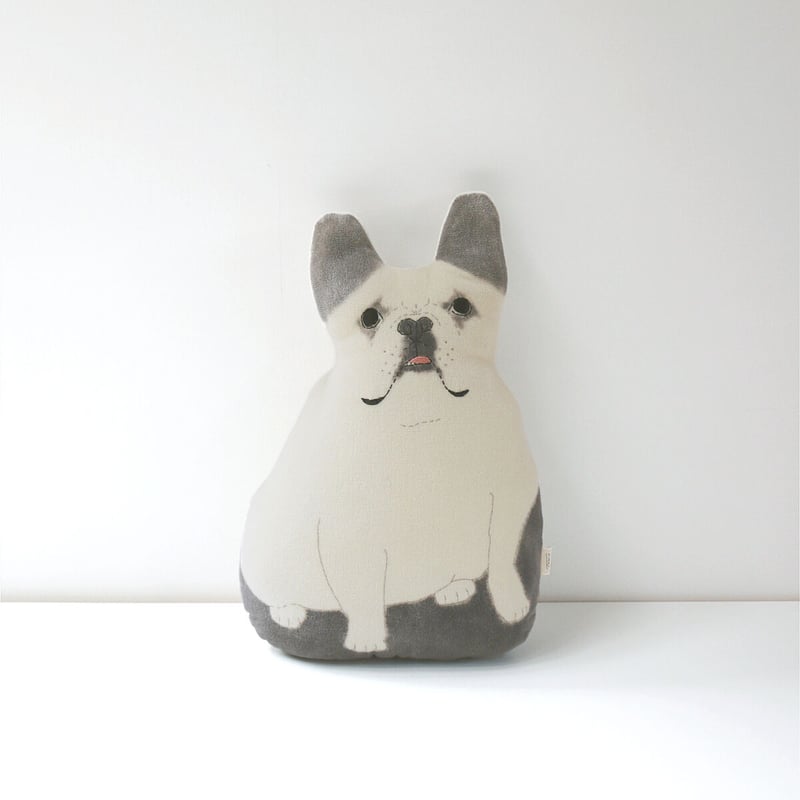 フレンチブルドッグのクッション French Bulldog Cushion | Tomota
