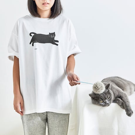 T-Shirts　BRITISH SHORT HAIR　M/L　＊ステッカー付き