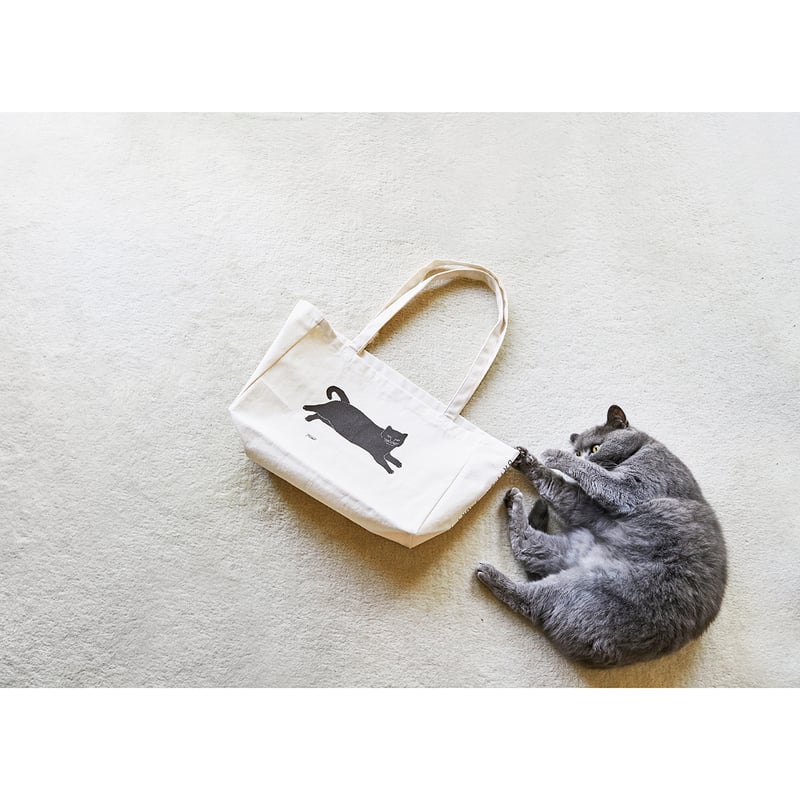 Tote Bag BRITISH SHORT HAIR M/L ＊ステッカー付き | Tomo