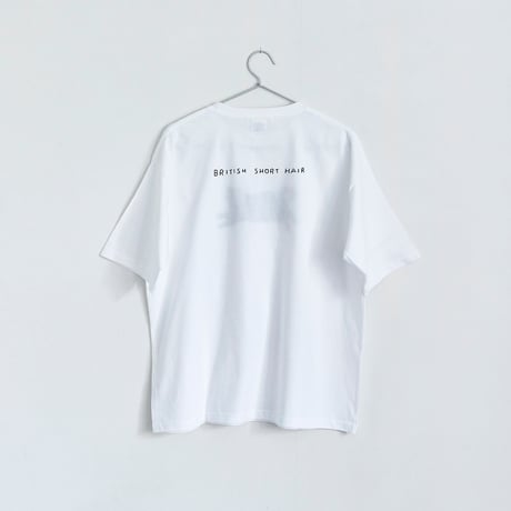 T-Shirts　BRITISH SHORT HAIR　M/L　＊ステッカー付き