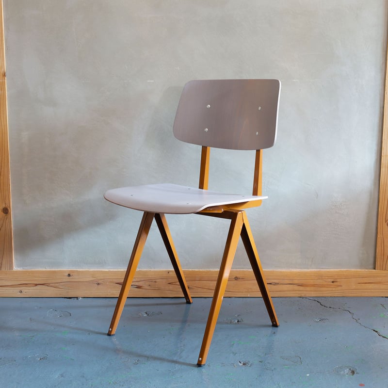 ガルファニタス　MODEL S.16 CHAIR グレイ / ロームブラウン Galvanitas ガルファニタス MODEL S.16 CHAIR -04 グレイ / ローム