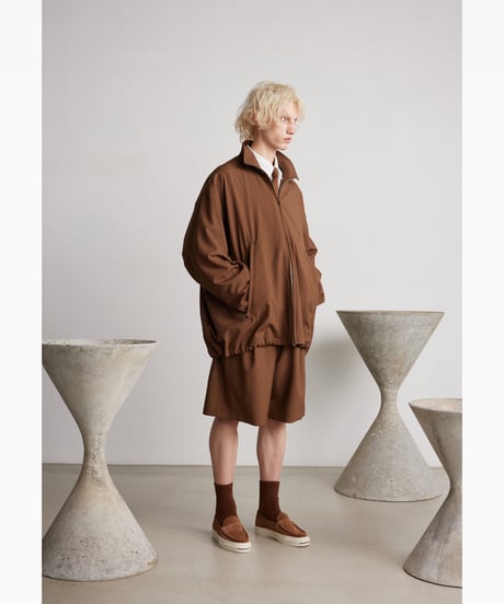 Graphpaper _ Tropical Wool Wide Shorts