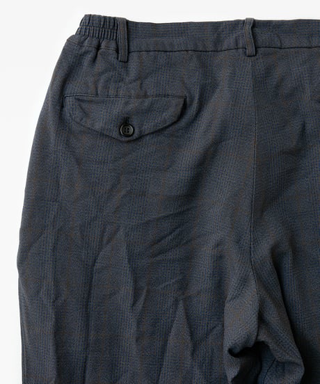 COMME des GARÇONS HOMME DEUX _ Garment Dye Glen Check Pants