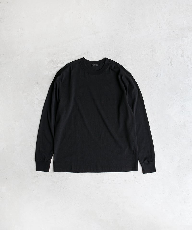 COMOLI 25SS コットンジャージ 長袖Tシャツ COMOLI (コモリ) コットンジャージ 長袖Tシャツ
