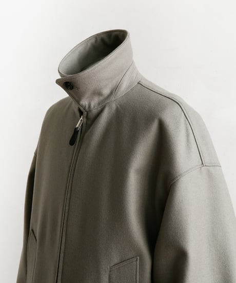 THE RERACS _ THE BALCOLLAR HARRINGTON JACKET ( Grege )