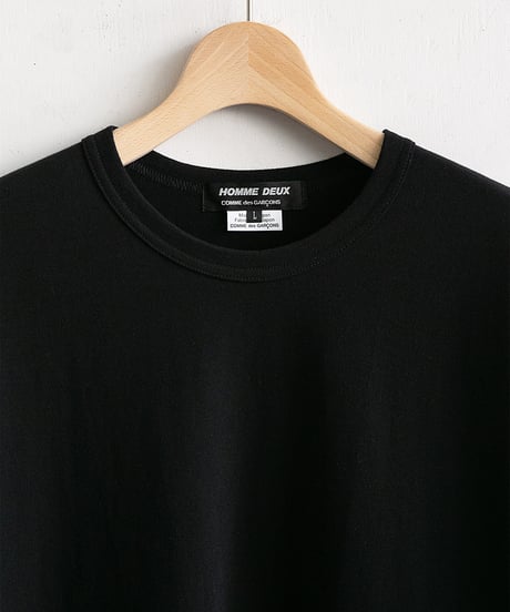 COMME des GARÇONS HOMME DEUX _ Crew Neck Back Logo Print T-shirt