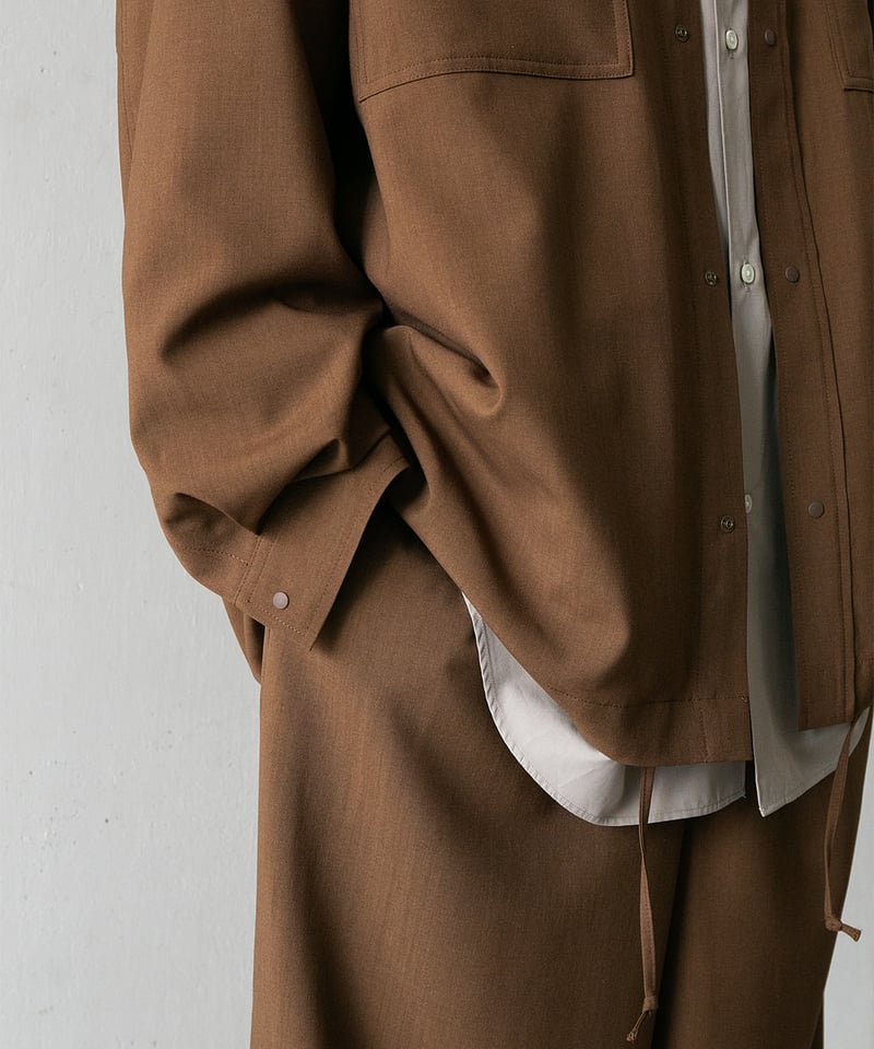 Graphpaper _ Tropical Wool Shirt Jacket | Tronica