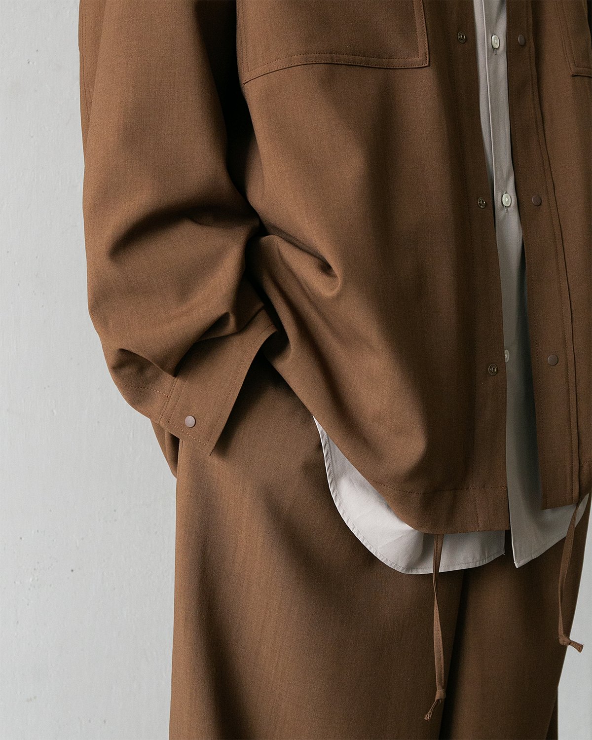 Graphpaper _ Tropical Wool Shirt Jacket | Tronica