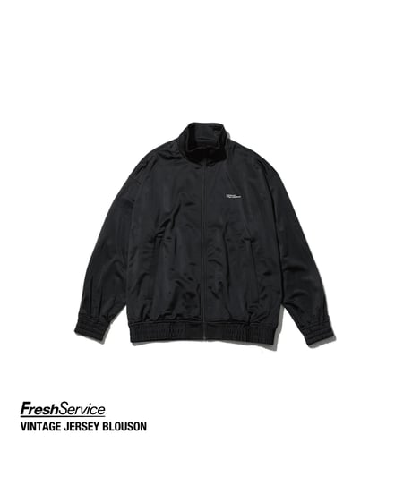 FreshService _ VINTAGE JERSEY BLOUSON ( Black )