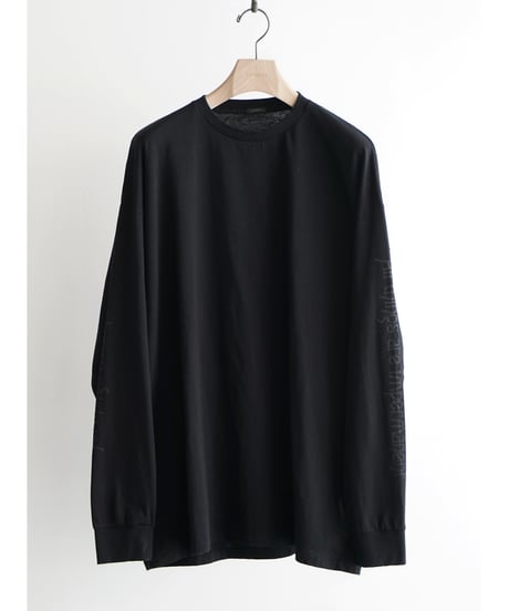 COMOLI _ コットンカシミヤ 長袖Tシャツ