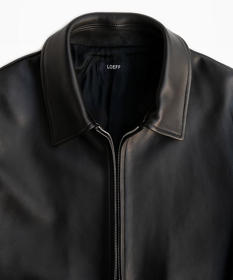 LOEFF _ Lamb Leather Biler Jacket
