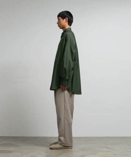 Graphpaper _ ALUMO for GP L/S Oversized Regular Collar Shirt