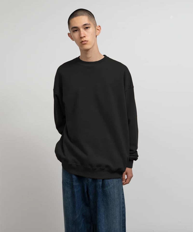 Graphpaper _ AZUMA Terry Crew Neck Sweat | Tronica