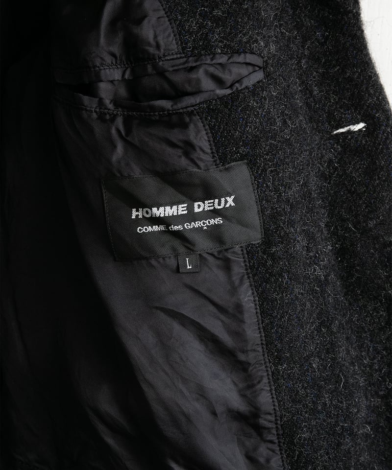 COMME des GARÇONS HOMME DEUX _ Wool Fulling Twe COMME des GARÇONS HOMME DEUX _ Wool Fulling Twe