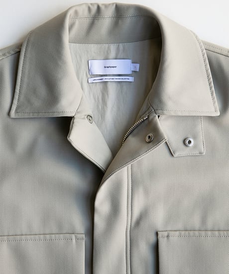 Graphpaper _ Techno Wool Nylon Field Jacket ( Grege )