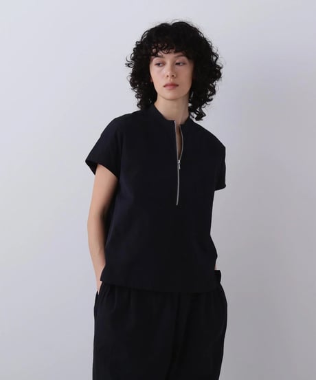 YLEVE _ COTTON CUPRA HALF ZIP SHIRT