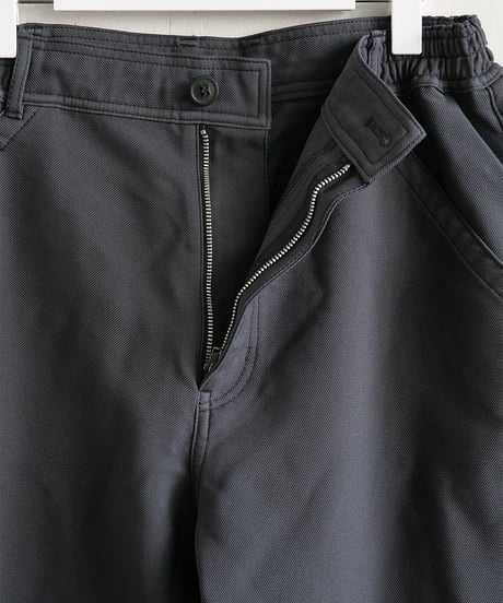 COMME des GARÇONS HOMME DEUX _ Polyester Serge Garment Fulling Pants ( Gray )