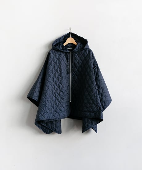 COMME des GARÇONS HOMME DEUX _ Quilting Hoodie Poncho .