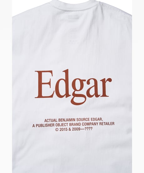 Actual Source × FreshService _ CORPORATE PRINTED L/S TEE "Actual Benjamin Source Edgar"