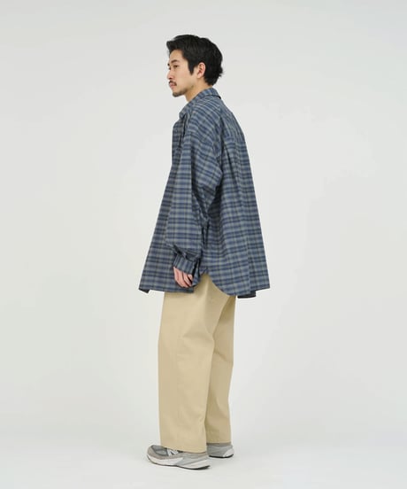 FreshService _ MADRAS DRY TECH REGULAR COLLAR SHIRT