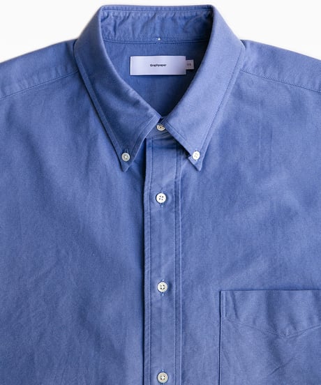Graphpaper _ Oxford Oversized B.D Shirt ( Sax )