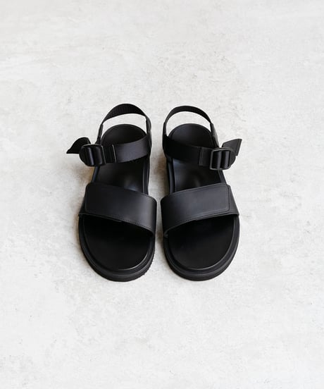 FOOTWORKS _ Sandals with Velcro Straps Wide Belt ( Mens )