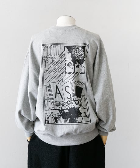 Actual Source × FreshService _ AS×FS LIGHT OZ CREW NECK SWEAT “COMIC”