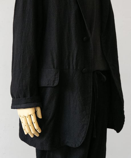 COMOLI _ カシミヤシルク フロックコート