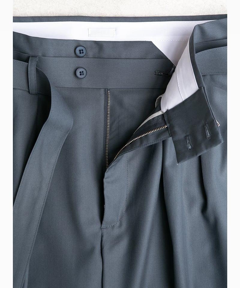 SEEALL _ MANCHESTER PANTS ( Silver Blue ) | Tro