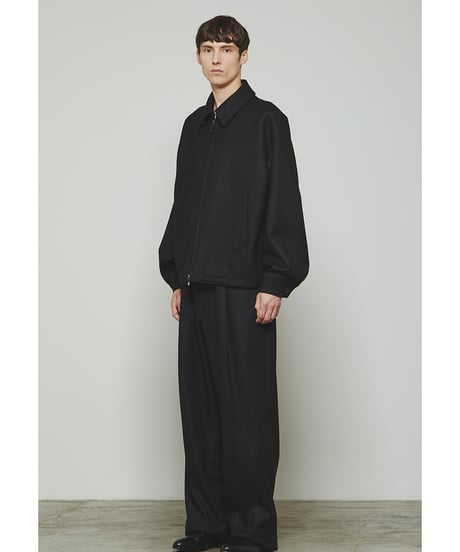 THE RERACS _ THE BALCOLLAR HARRINGTON JACKET ( Black )