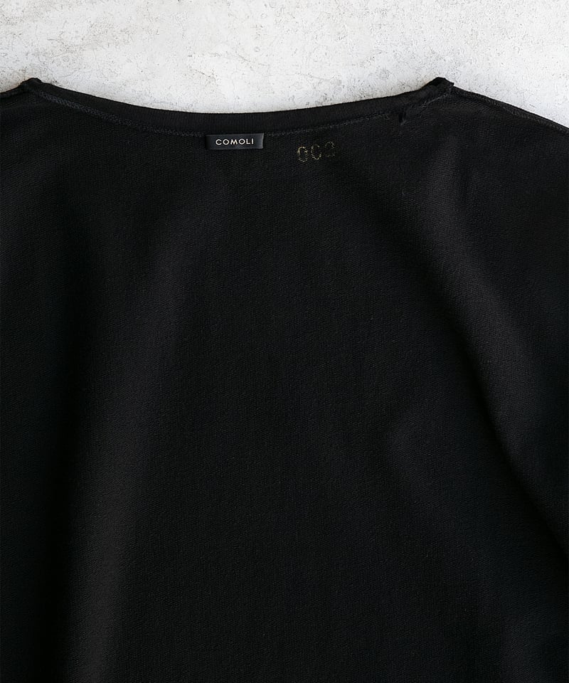 COMOLI _ コットン ボートネック | Tronica