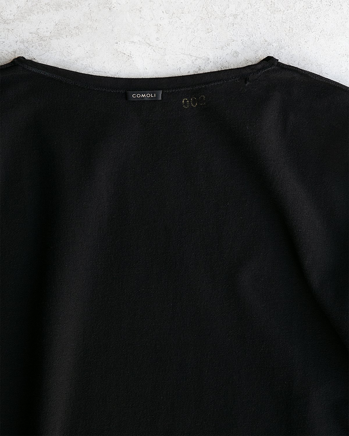COMOLI コットンボートネック COMOLI _ コットン ボートネック | Tronica