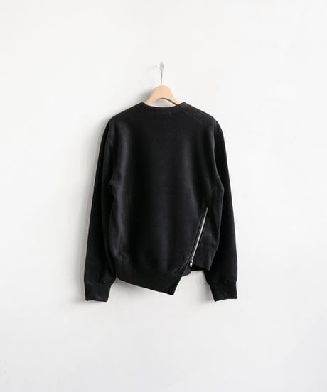 COMME des GARÇONS HOMME DEUX _ Asymmetry Zip Fleece Sweatshirt