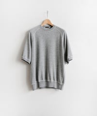 COMOLI _ グレー半袖 半袖クルー